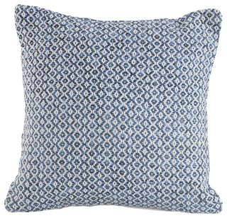 Blue Diamond Throw Pillow
