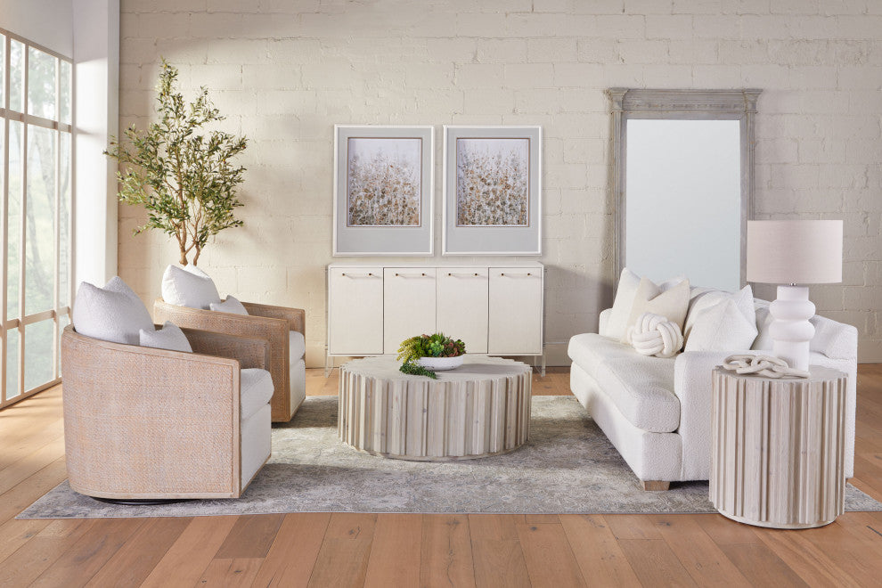 Sonia Shagreen Media Sideboard