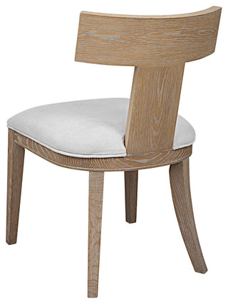 Uttermost Idris Armless Chair Natural