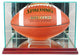 Rectangle Football Display Case, Cherry