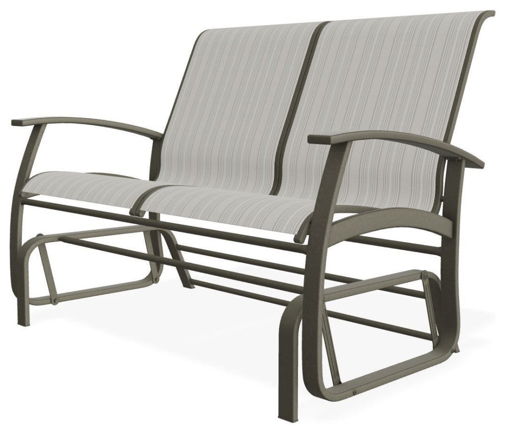 Belle Isle Sling 2-Seat Glider, Harbor/Storm