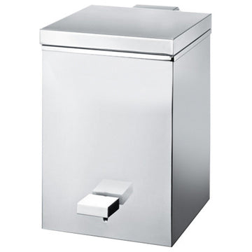 DW TE 75 Waste Basket in Chrome