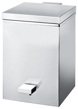 DW TE 75 Waste Basket in Chrome