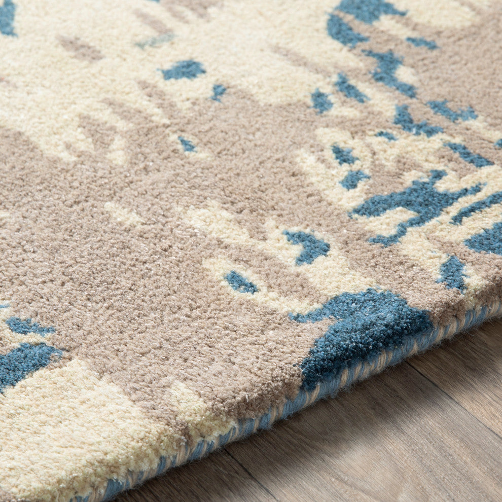 Surya Banshee BAN-3342 Modern Area Rug, 8' Square