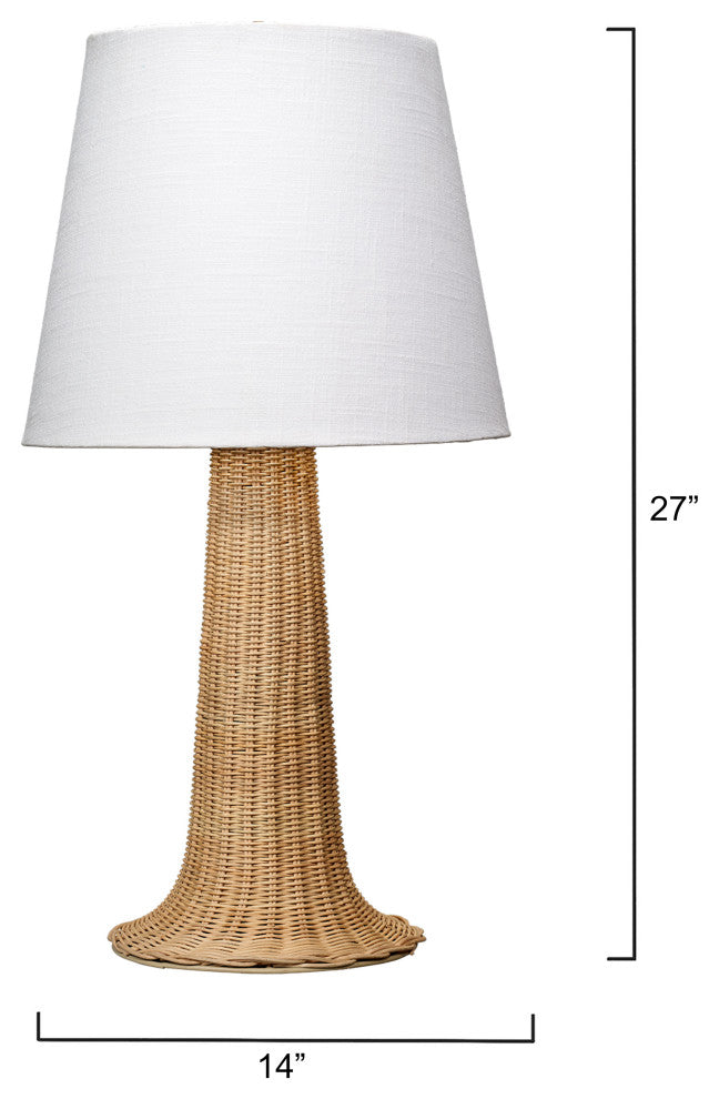 Walden Cane Table Lamp