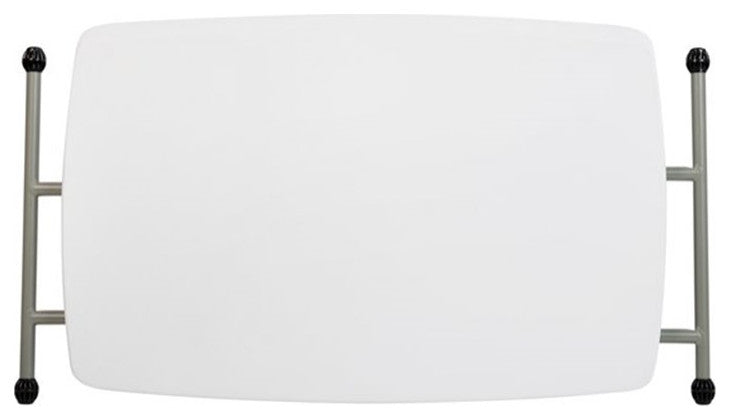 Indoor/Outdoor Plastic Folding Table, 30"