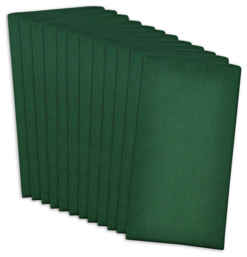 DII Dark Green Buffet Napkins (Set of 12)