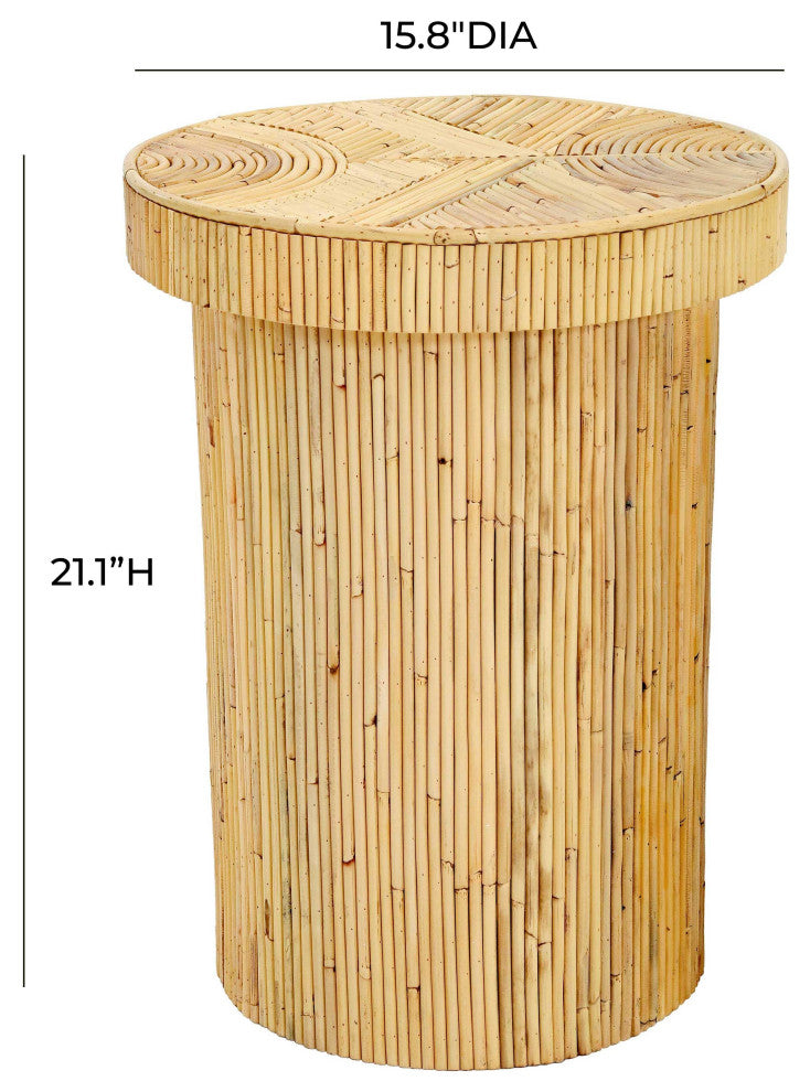 Acadia Rattan Side Table