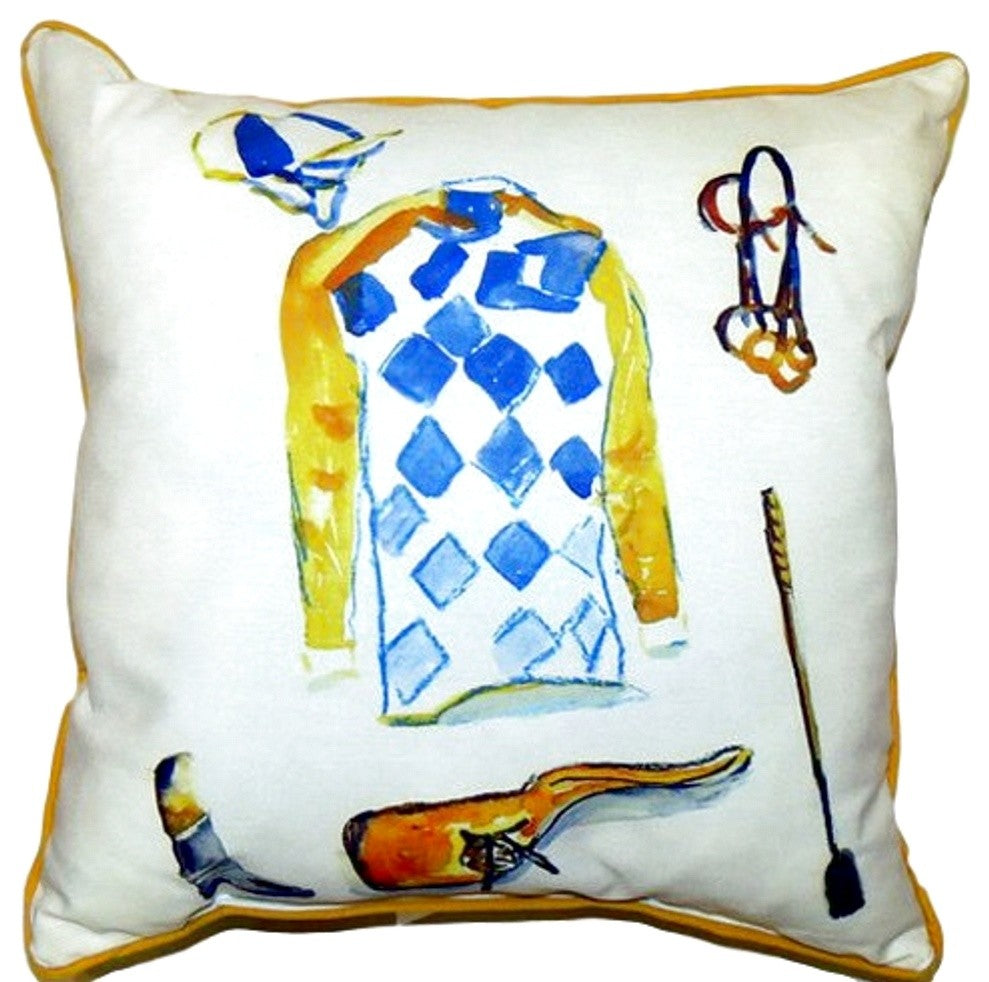 Racing Gear Large Indoor/Outdoor Pillow 18x18