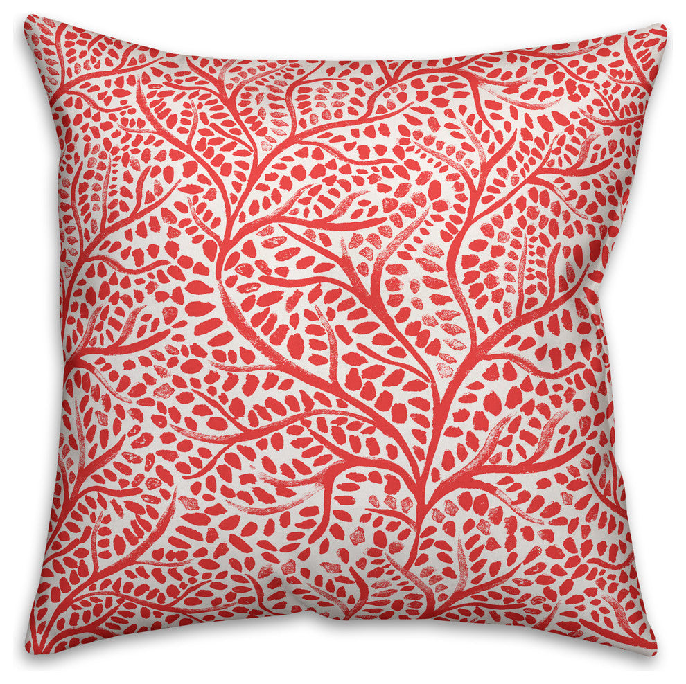 Love Will Always Find a Way - Red 18x18 Spun Poly Pillow Cover