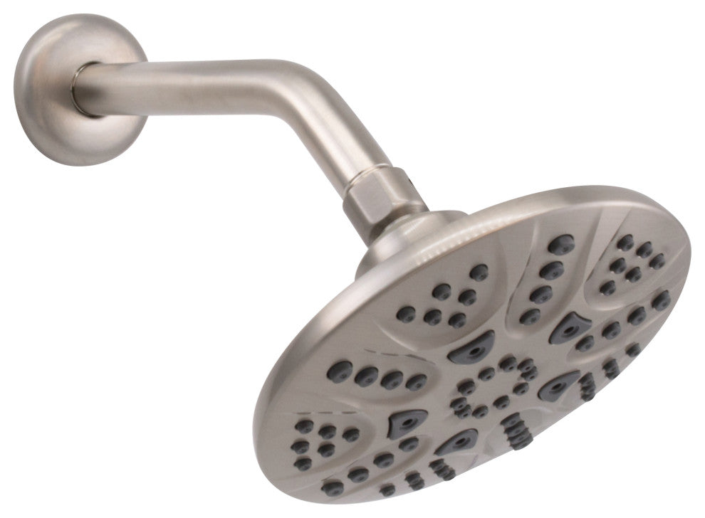 8" Shower Arm In Satin Nickel