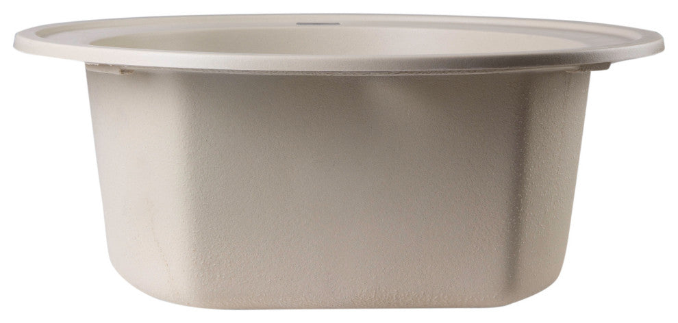 ALFI brand AB2020DI Alfi Trade 20-1/8" Drop In Single Basin - Biscuit