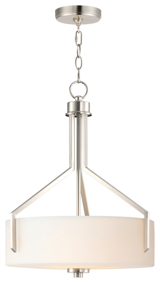 Maxim 21287SW Dart 3 Light 17"W Pendant - Satin Nickel