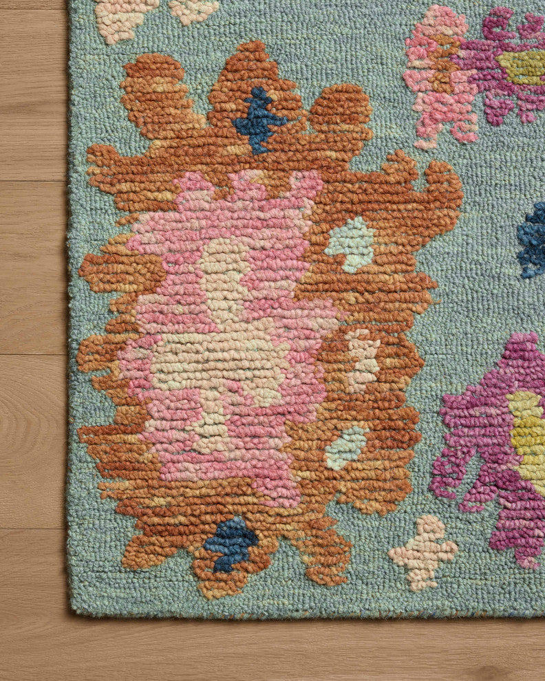 Loloi Tilly Spa / Multi 8'-6" x 11'-6" Area Rug