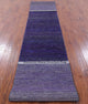 2' 8" X 15' 10" Runner Wool and Silk Super Savannah Gabbeh Handmade Rug Q8626