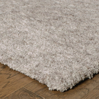 Hailey Heathered Gray Hand-Crafted Area Rug, 6'6"x9'6"
