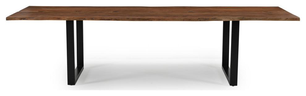Athea Butterfly Dark live Edge Dining Table - 71"