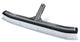 Aluminum-Back Commercial Swimming Pool Cleaning Brush, Black, 19"
