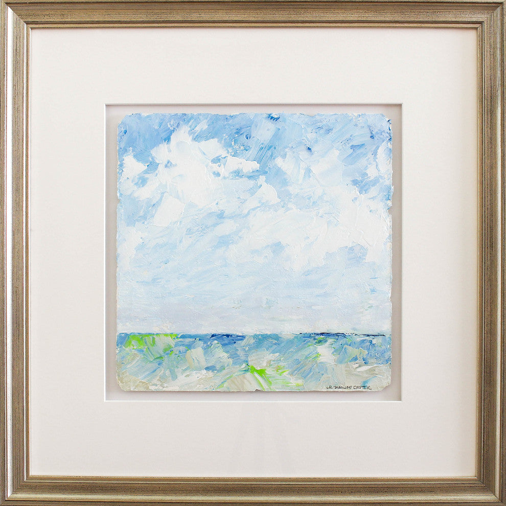 Seaside in Distressed Silver #5 Artwork