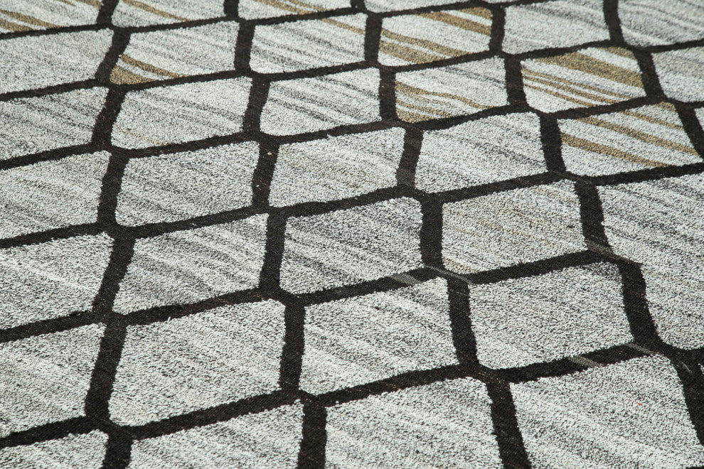 Rug N Carpet - Handwoven Turkish 8' 2'' x 10' 5'' Flatweave Wool Kilim Rug
