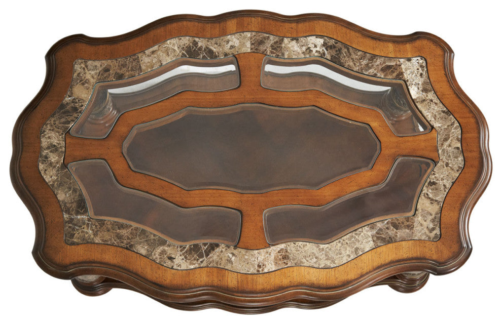 Villa Valencia Cocktail Table - Classic Chestnut