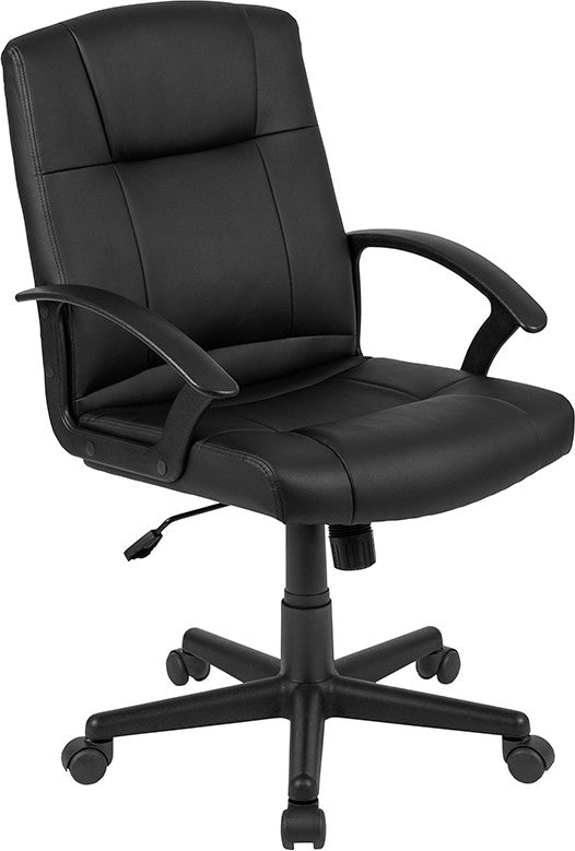 Black LeatherSoft Task Chair