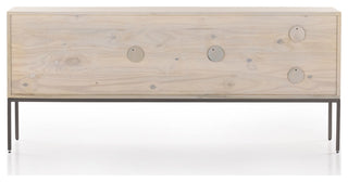 Trey Media Console, Dove Poplar