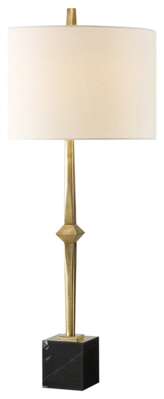 Uttermost Suranne Antique Brass Table Lamp