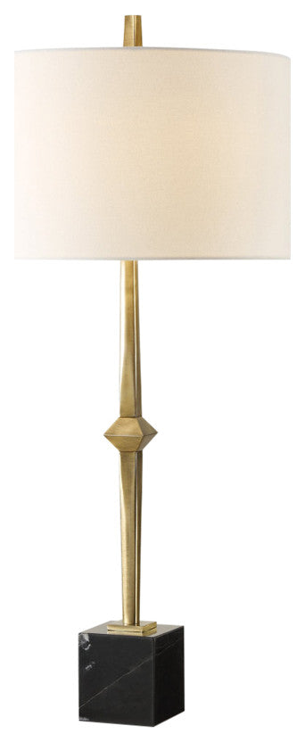 Uttermost Suranne Antique Brass Table Lamp