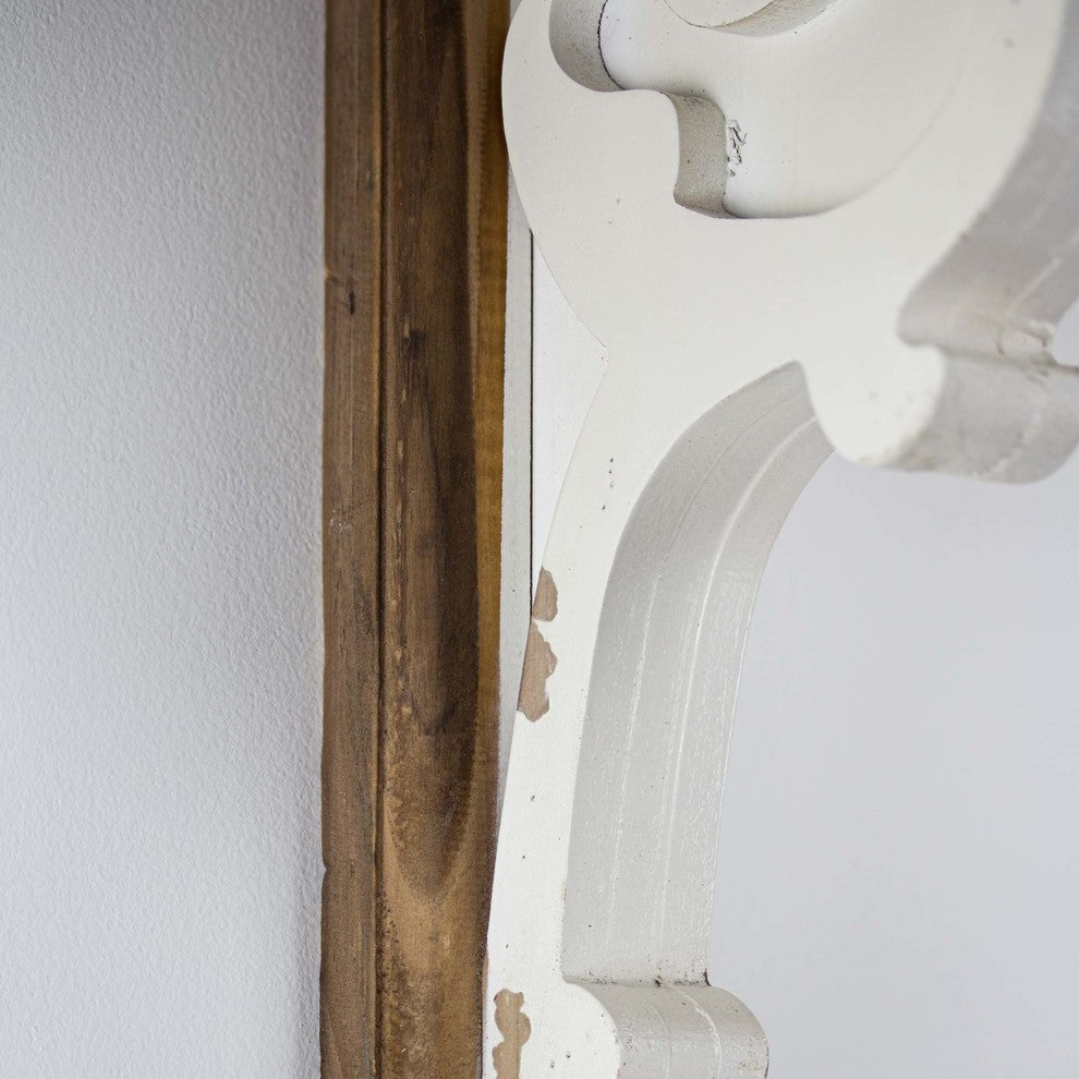 Wooden Corbel Shelf Brackets, Set of 2