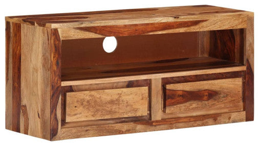vidaXL TV Stand Meida Unit Sideboard TV Console Entertainment Center Solid Wood