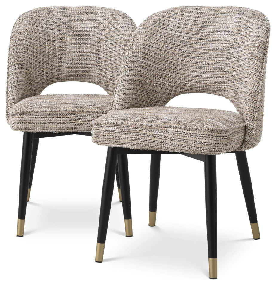 Cut-Out Dining Chair Set (2) | Eichholtz Cliff