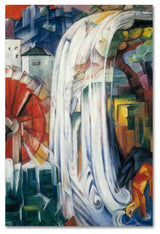 Franz Marc 'The Bewitched Mill' Canvas Art, 47 x 30