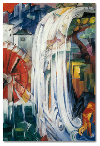 Franz Marc 'The Bewitched Mill' Canvas Art, 47 x 30