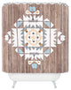 Deny Designs Iveta Abolina Cream Tribal Shower Curtain