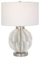 Uttermost Repetition White Marble Table Lamp 30015-1