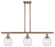 Innovations 516-3I-AC-G1013 3-Light Island Light, Antique Copper
