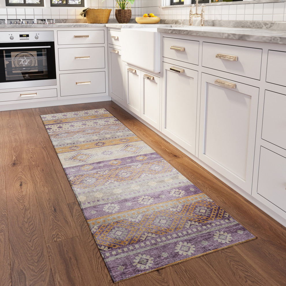 Indoor/Outdoor Sedona SN12 Imperial Machine Washable 2'3" x 10' Runner Rug