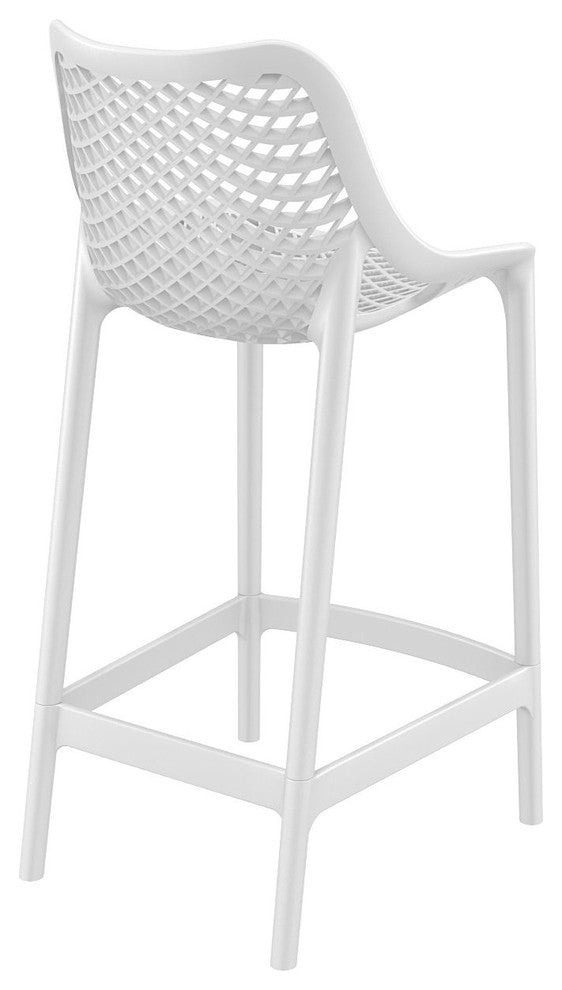 Compamia Air Counter Stools, Set of 2, White