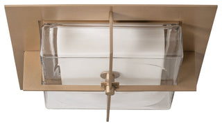 Axis Flush Mount, Soft Gold