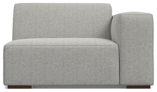 Rex Right-Arm Sofa Module in Tightly Woven Performance Fabric