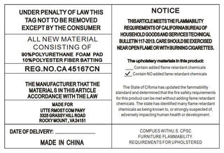 Uttermost - 23852-C - Sofa - Refuge - Light Sand