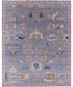 8' 1" X 10' 4" Hand Knotted Persian Fine Serapi Wool Rug - Q15390