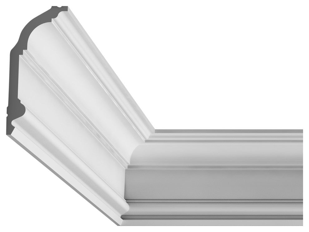 Orac Decor Plain Polyurethane Crown Moulding, Rigid Moulding