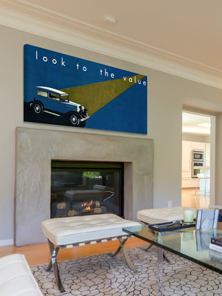 "Look to the Value" Painting Print on Wrapped Canvas