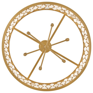 Fredrick Ramond Estie Medium Chandelier, Piastra Gold