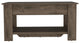 Daffodil Storage Table, Dark Brown