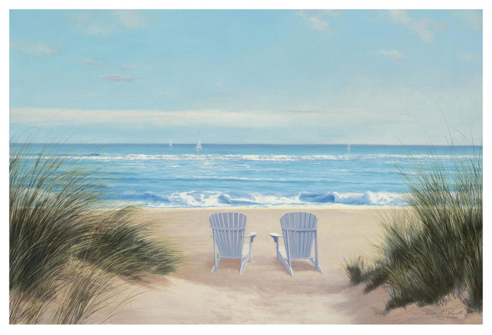 "Among Friends II" Digital Paper Print by Diane Romanello, 38"x26"