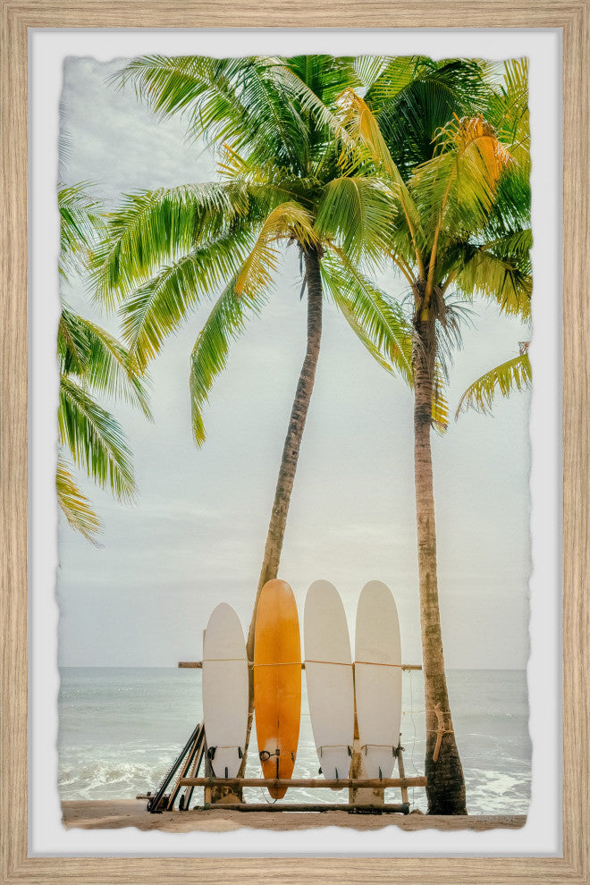 "A Perfect Weekend" Framed Painting Print, 30x45