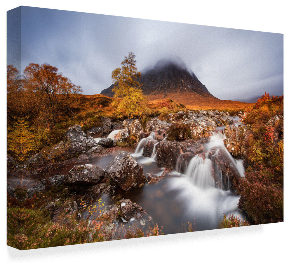 Luigi Ruoppolo 'Autumn In The Glencoe' Canvas Art, 24"x16"
